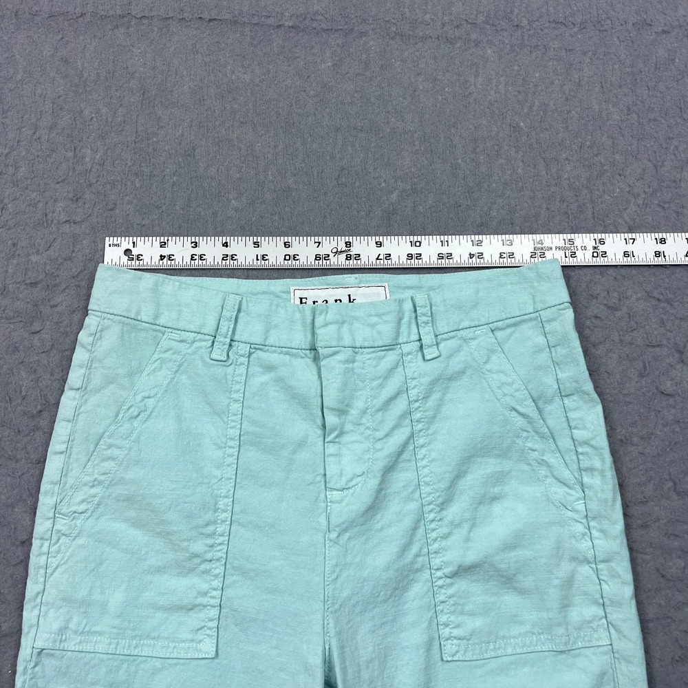 Frank‎ & Eileen Jogger Women's 2 Jameson Utility Pants Italian Chino Flax 29x26 - Picture 6 of 14